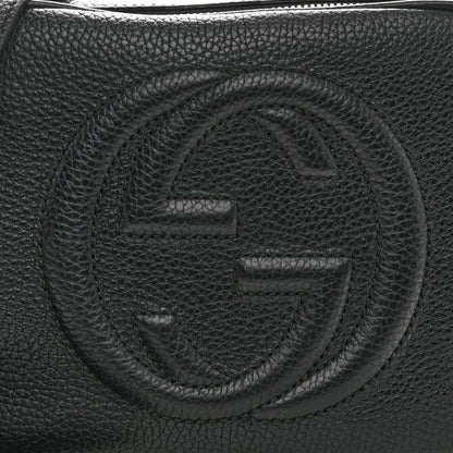 Gucci Pebbled Calfskin Small Soho Disco Bag Black 8 of 12