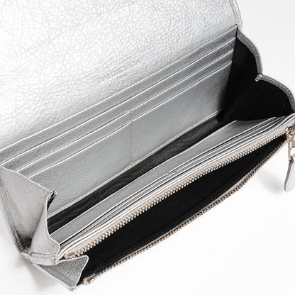 Balenciaga Agneau Giant 12 Silver Hardware Money Wallet Gris Aluminum 9 of 9