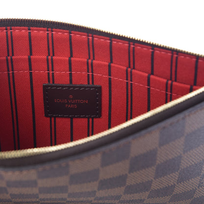 Louis Vuitton Damier Ebene Neverfull MM GM Pochette 6 of 8