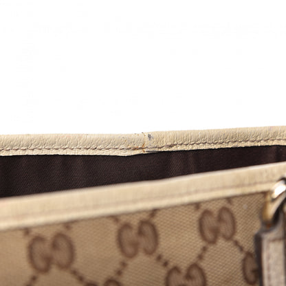 Gucci Monogram Charmy Tote Off White 12 of 14