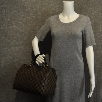 Louis Vuitton Damier Ebene Speedy 30 2 of 10
