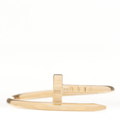 Cartier 18K Yellow Gold Small Juste Un Clou Ring 59 8.75 1 of 5