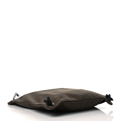 Hermes Herringbone Canvas Swift Maline Bag Kaki Ebene 4 of 11