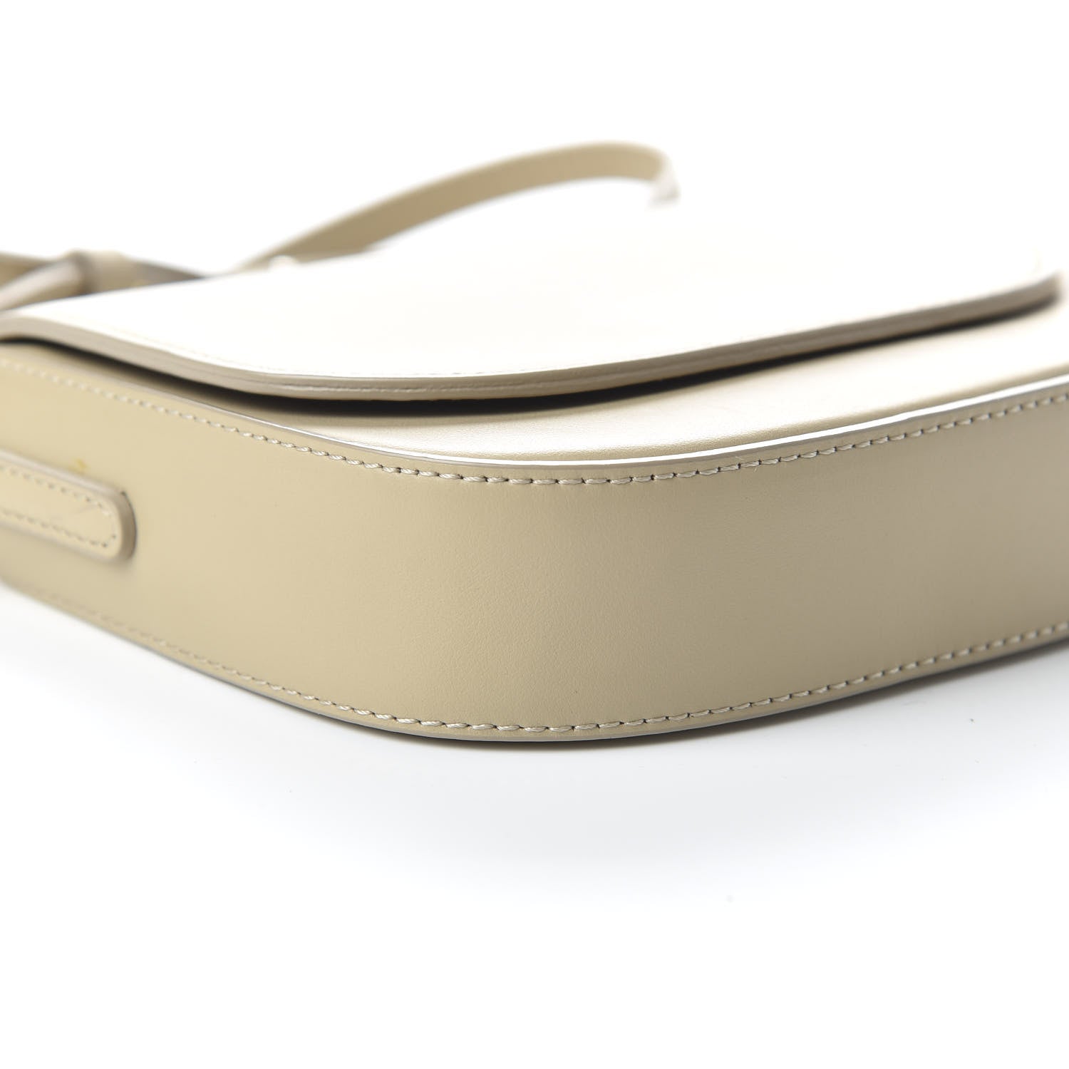 Mansur Gavriel Calfskin Mini Flap Crossbody Bag Creme 6 of 9