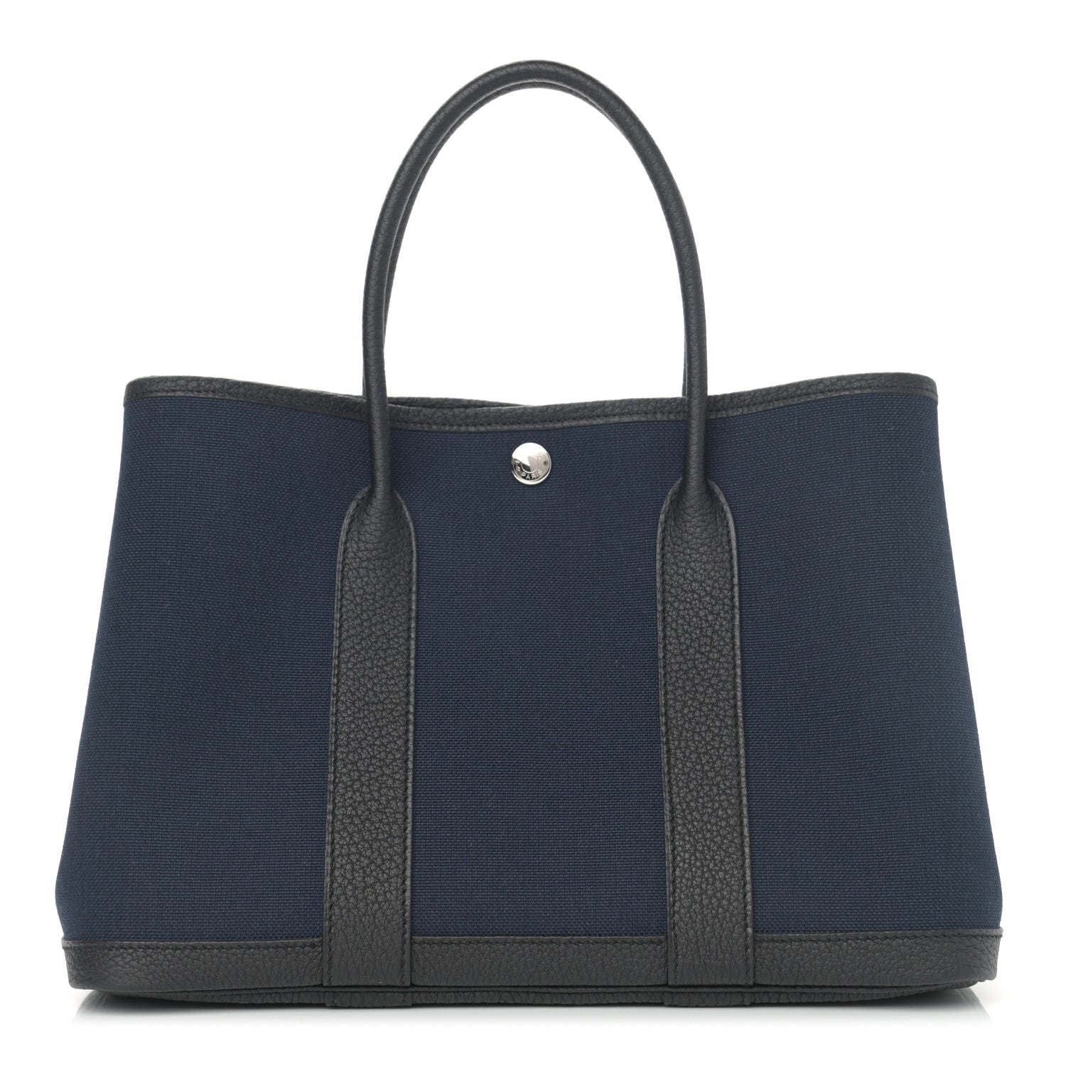 Hermes Toile Negonda Garden Party 30 TPM Bleu Marine Black 1 of 12