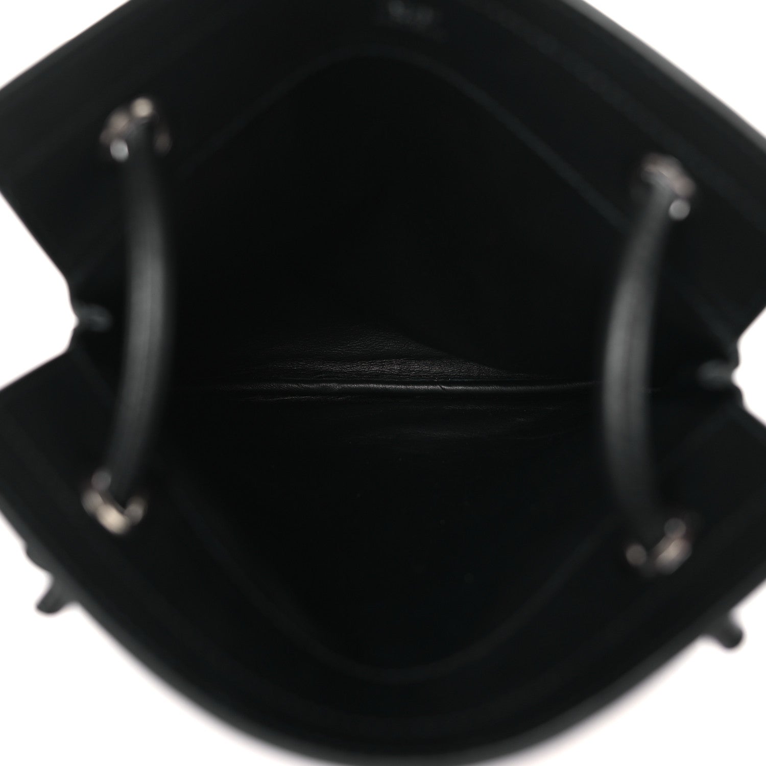 Hermes Milo Lambskin Swift Mini Aline Black 5 of 9