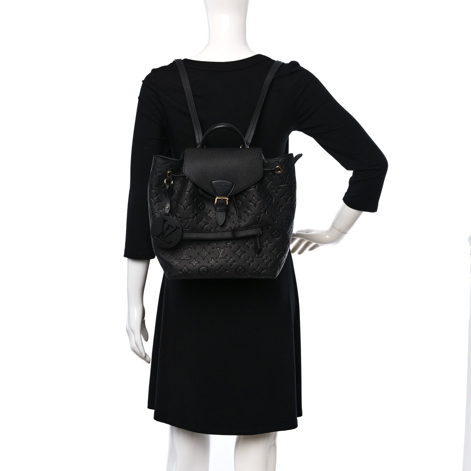 Louis Vuitton Empreinte Montsouris NM Backpack Black 2 of 8