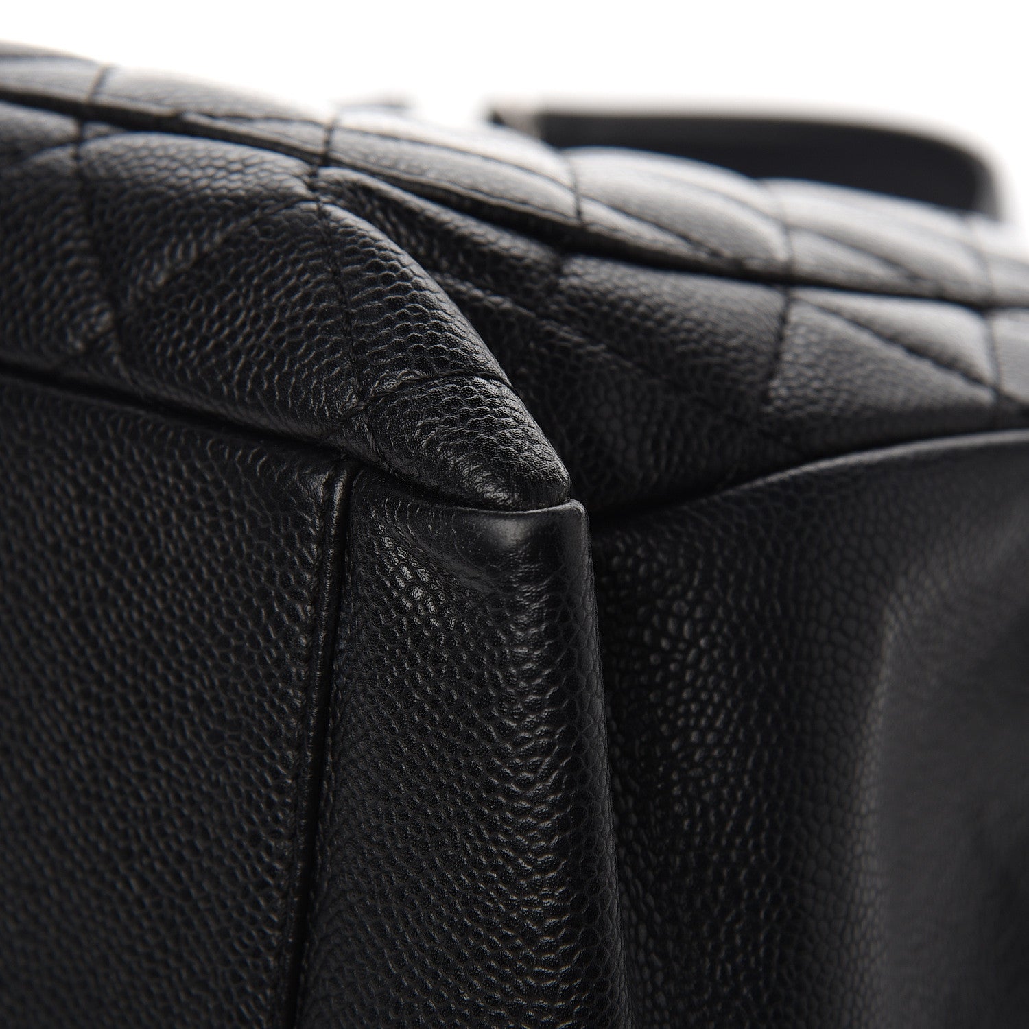 Chanel Caviar Quilted Grand Shopping Tote GST Black 8 of 16