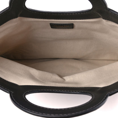 Christian Dior Oblique Fold Over Clutch Blue 5 of 10