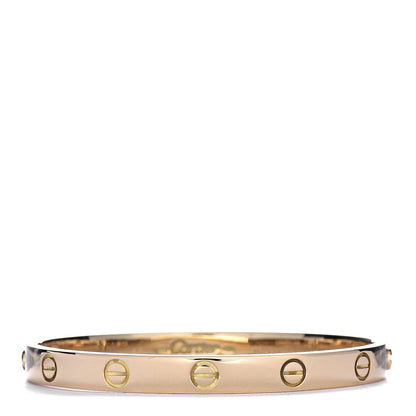 Cartier 18K Yellow Gold LOVE Bracelet 17 1 of 7