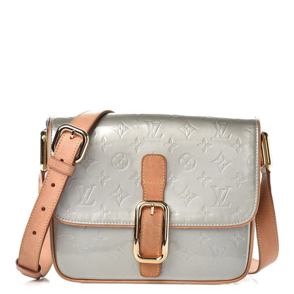 Louis Vuitton Vernis Christie GM Silver 1 of 15
