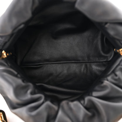 Bottega Veneta Calfskin The Pouch Chain Black 5 of 11