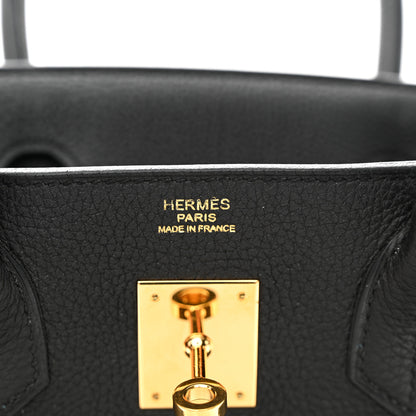 Hermes Togo Birkin 30 Black 6 of 10