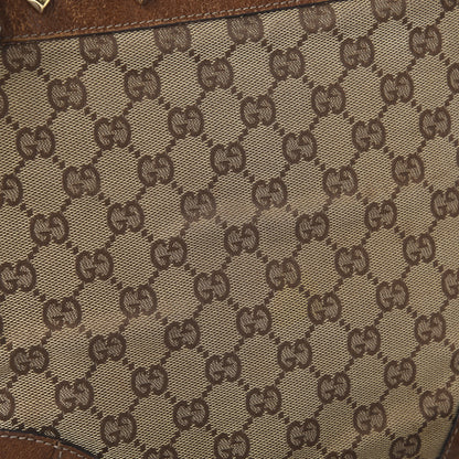 Gucci Monogram Studded Messenger Brown 11 of 19