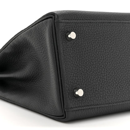 Hermes Togo Kelly Retourne 28 Black 10 of 11