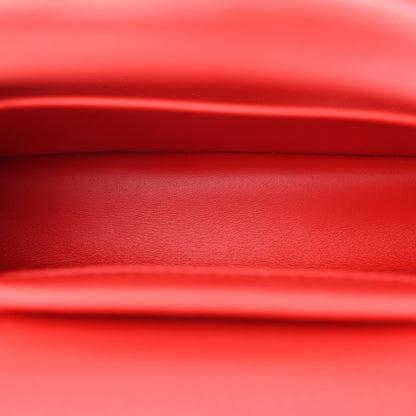 Louis Vuitton LV X YK Taurillon Capucines Mini Red White 5 of 11