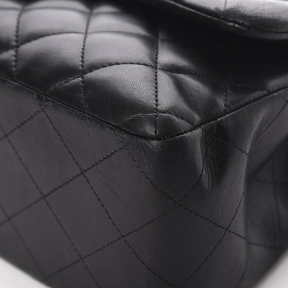 Chanel Lambskin Quilted Jumbo Double Flap Black 10 of 23