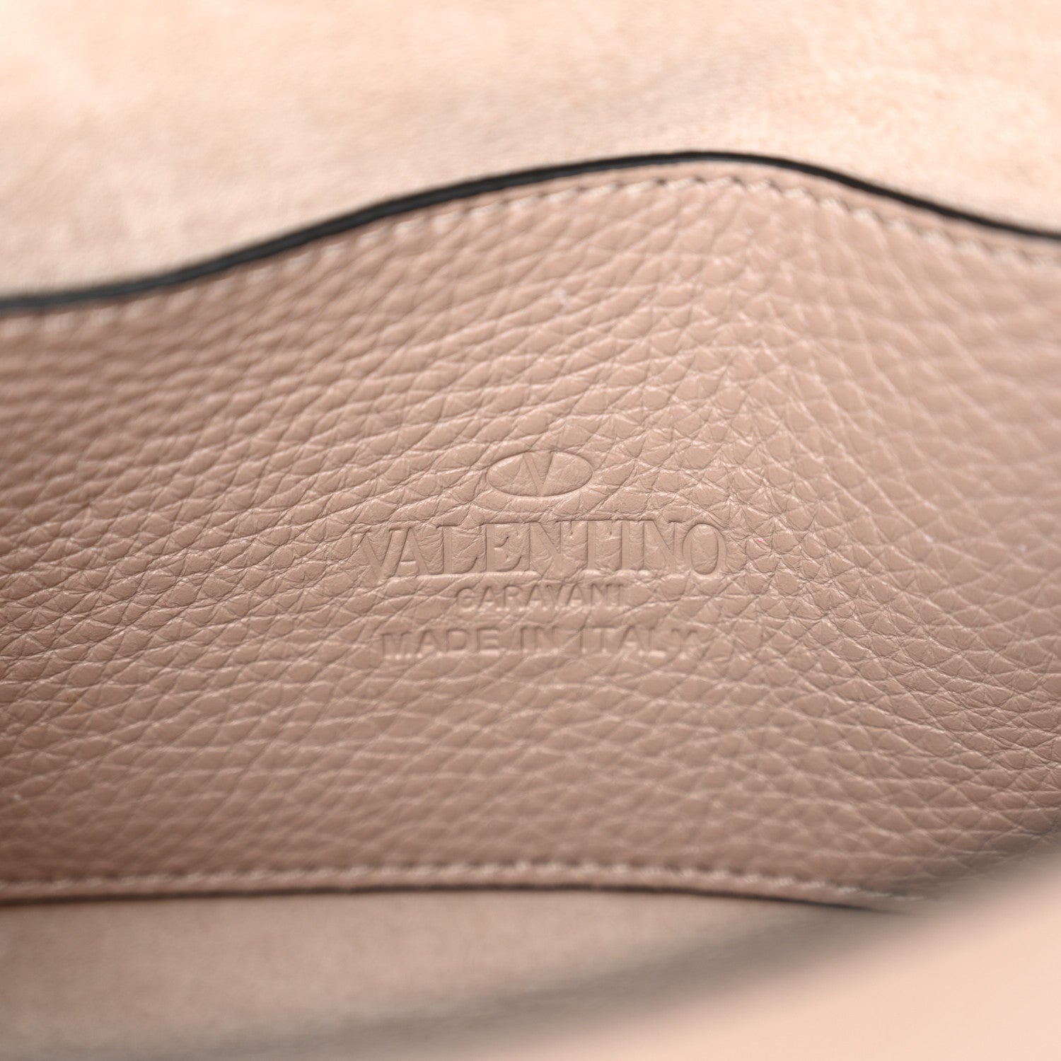 Valentino Garavani Pebbled Calfskin Medium Rockstud Flip Lock Crossbody Bag Poudre 6 of 11