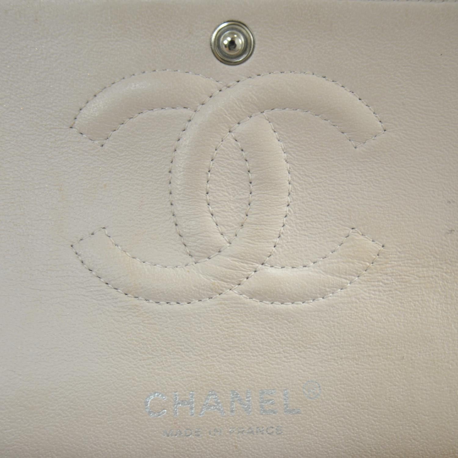 Chanel Lambskin Quilted Medium Double Flap Light Pink 8 of 10