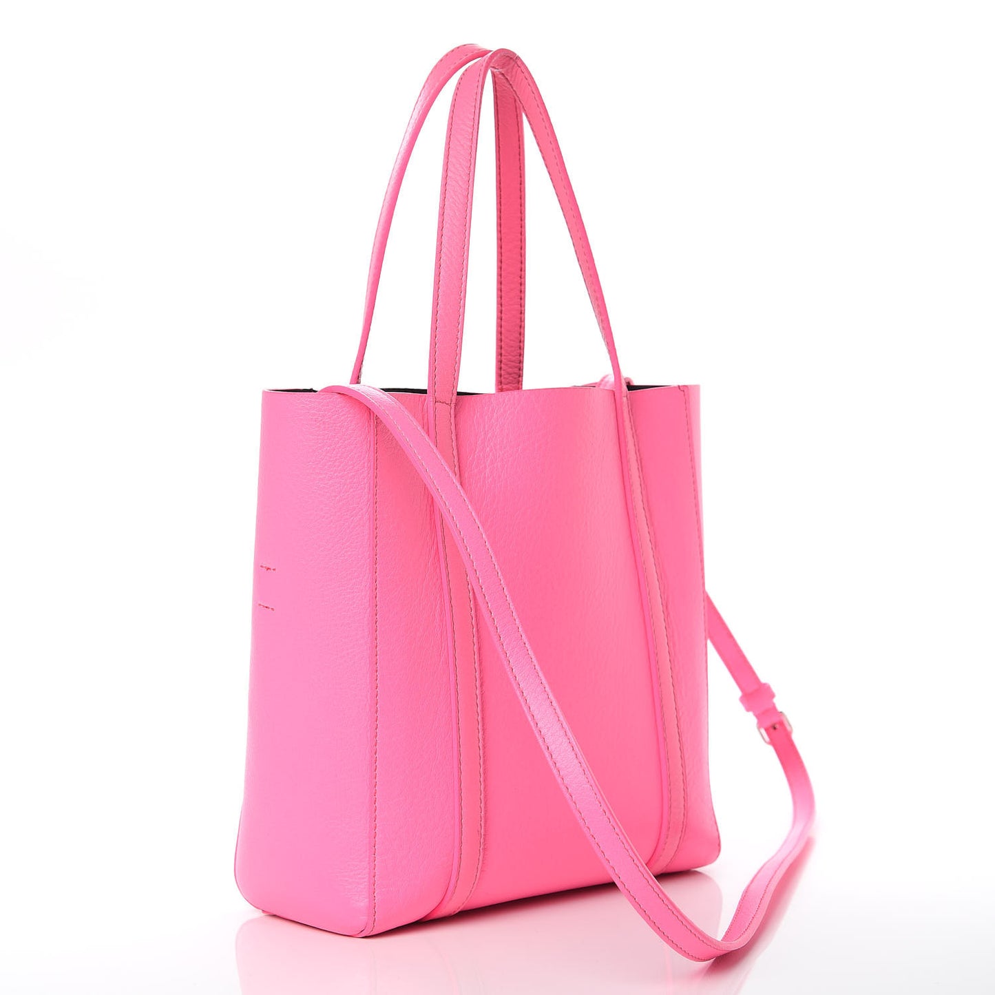 Calfskin XXS Everyday Tote Neon Pink