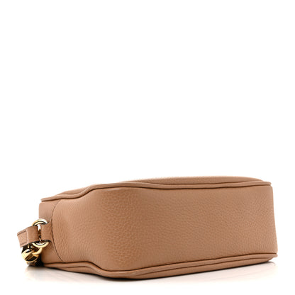 Gucci Pebbled Calfskin Small Soho Disco Bag Camelia 4 of 12