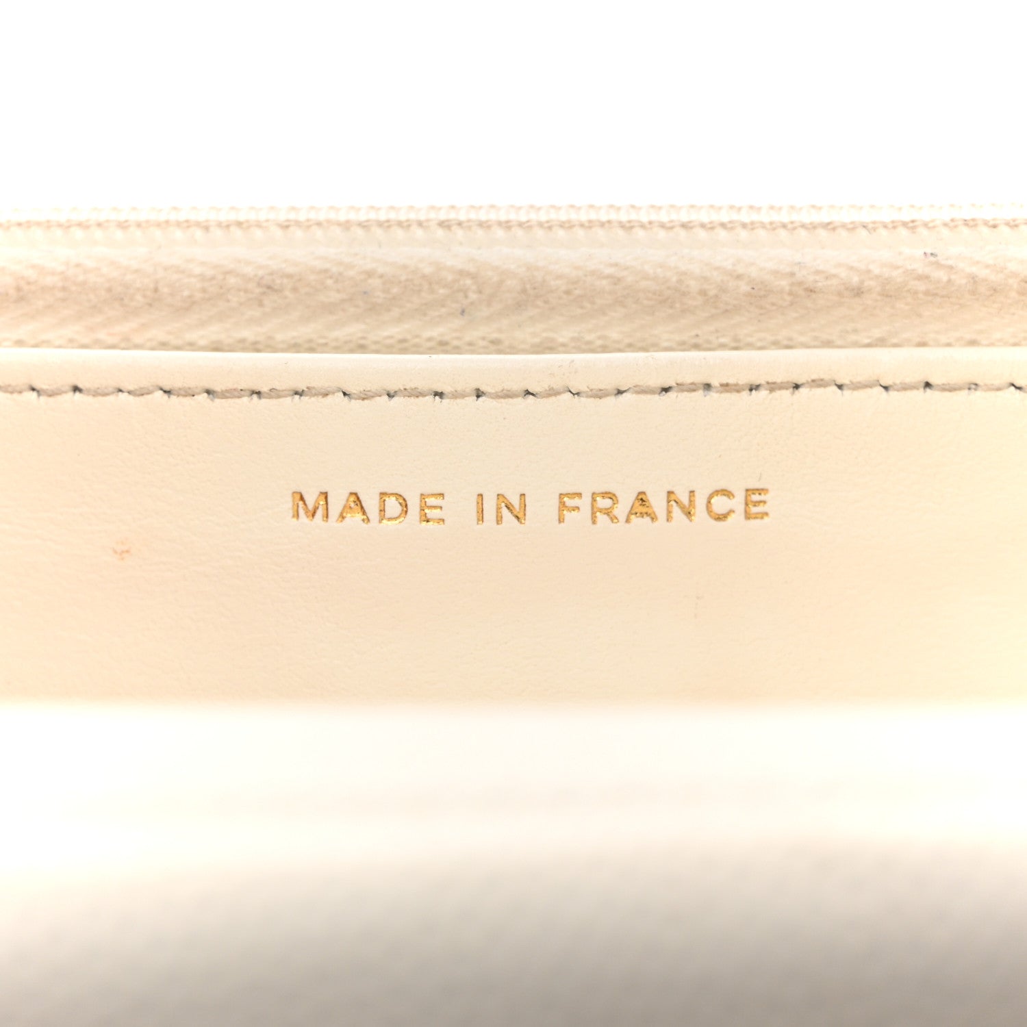 Chanel Caviar Quilted Crystal CC Wallet On Chain WOC White 7 of 15