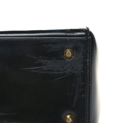 Christian Dior Glazed Calfskin Medium Lady Dior Black 11 of 15