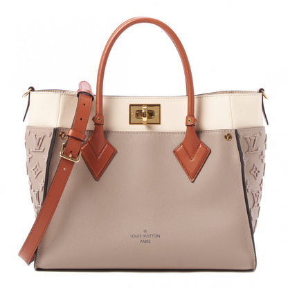 Louis Vuitton Calfskin Monogram Tufting On My Side Galet 1 of 9