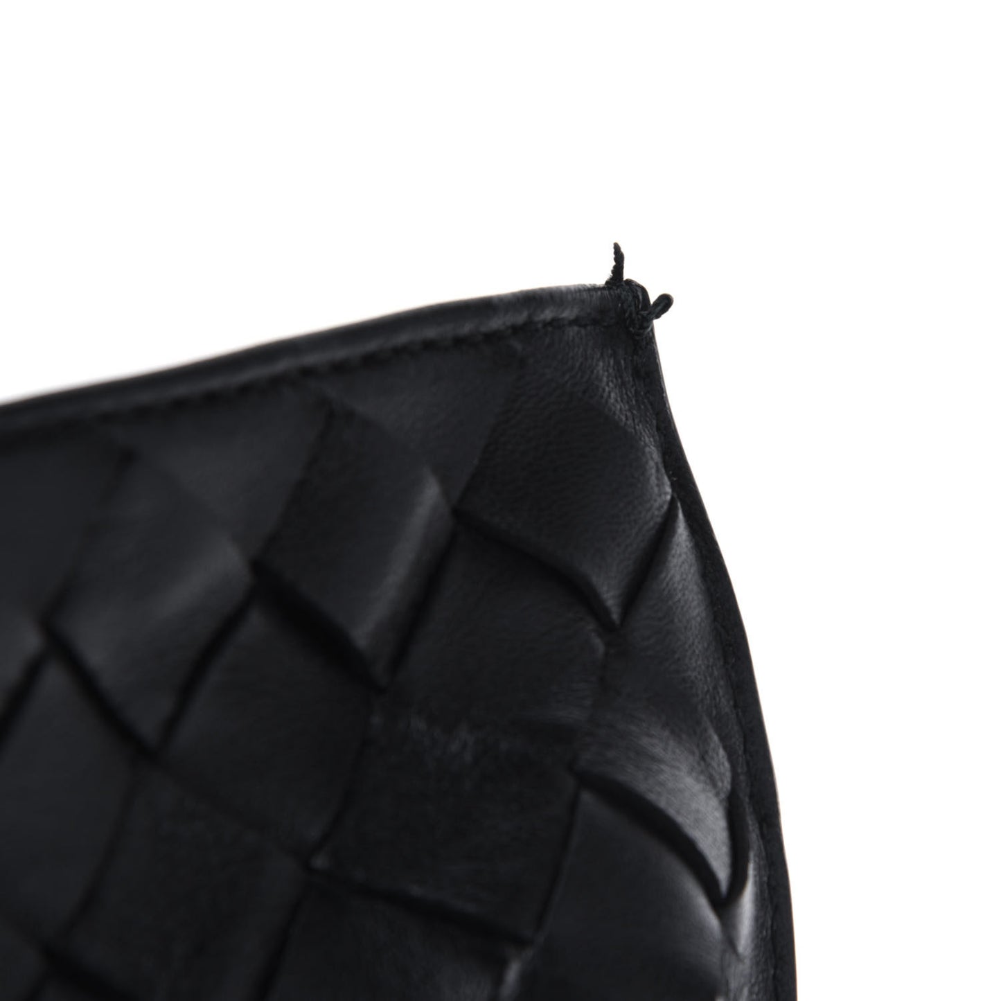 Nappa Intrecciato BV Twist Black