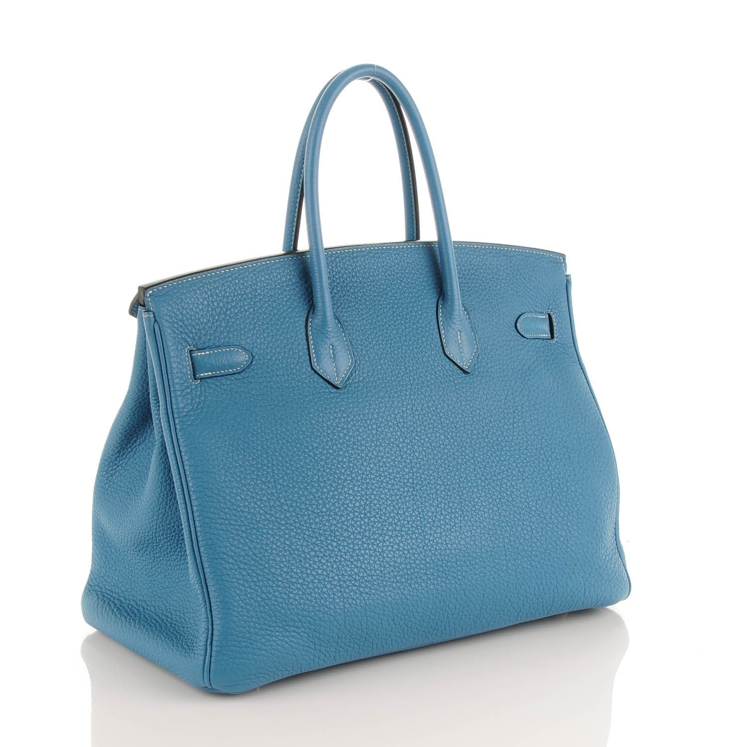 Hermes Togo Birkin 35 Blue Jean 3 of 22