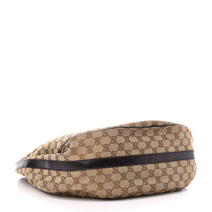 Gucci Monogram Large GG Twins Hobo Dark Brown 4 of 11