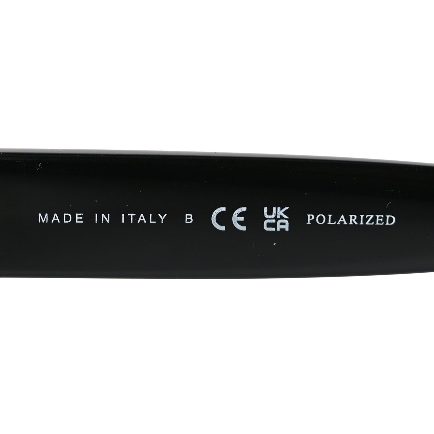 Acetate Polarized Square CC Sunglasses 5380  Black