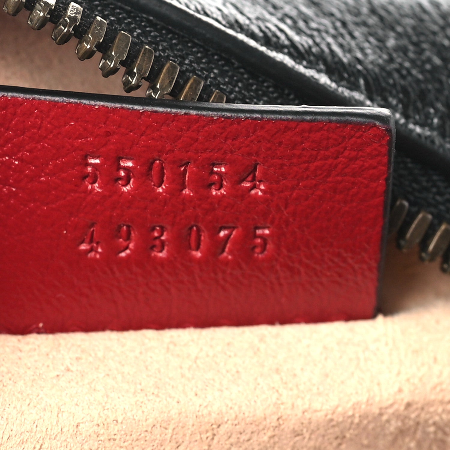 Gucci Vintage Effect Calfskin Matelasse Diagonal Mini Torchon GG Marmont Round Shoulder Bag Black Romantic Cherry 7 of 10