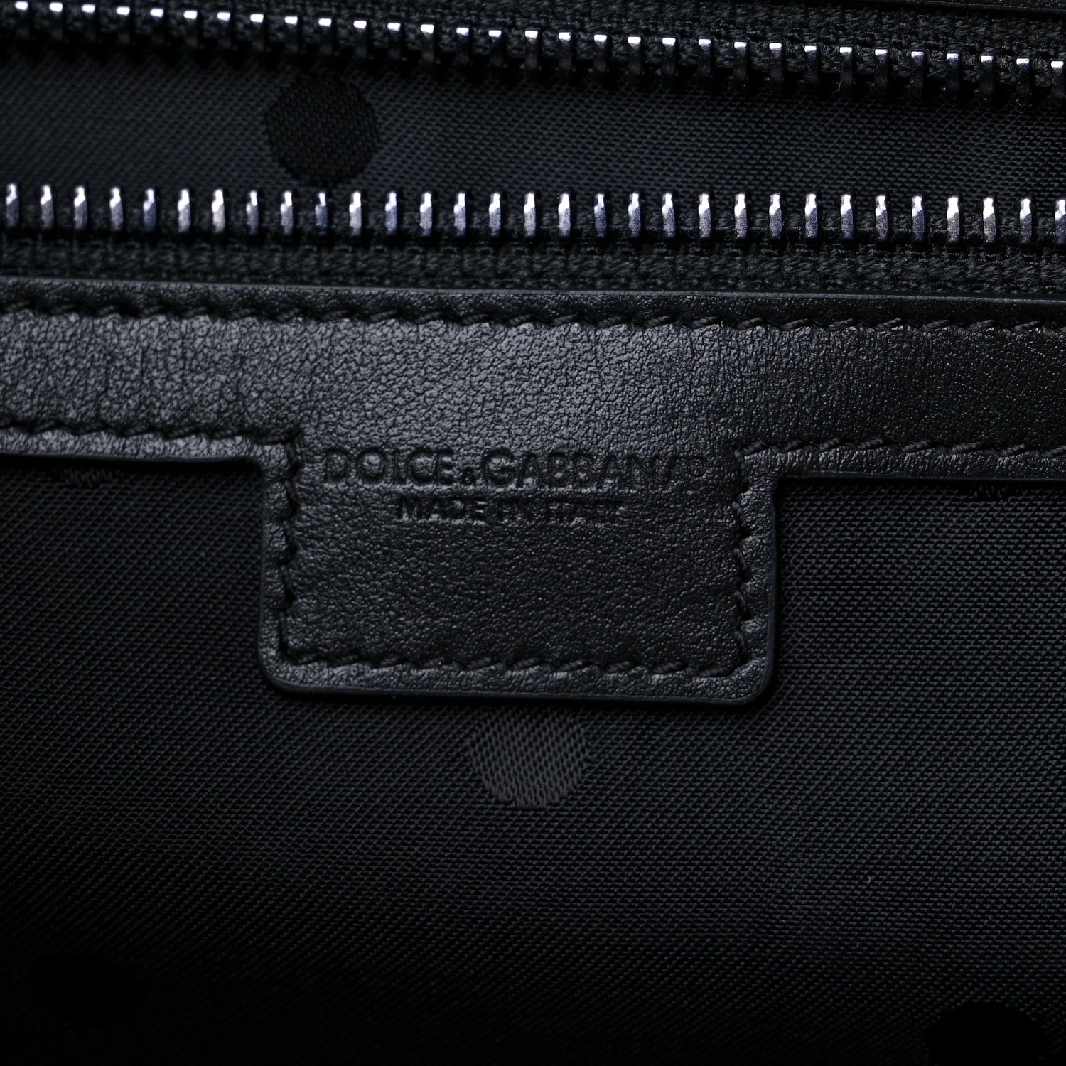 Dolce & Gabbana Large Denim Patchwork Shopping Tote Blue Black 6 of 10