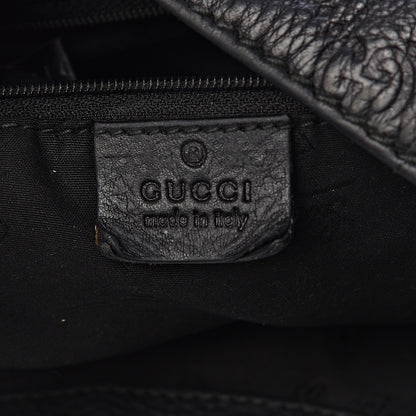 Gucci Guccissima Large New Ladies Web Hobo Black 6 of 14