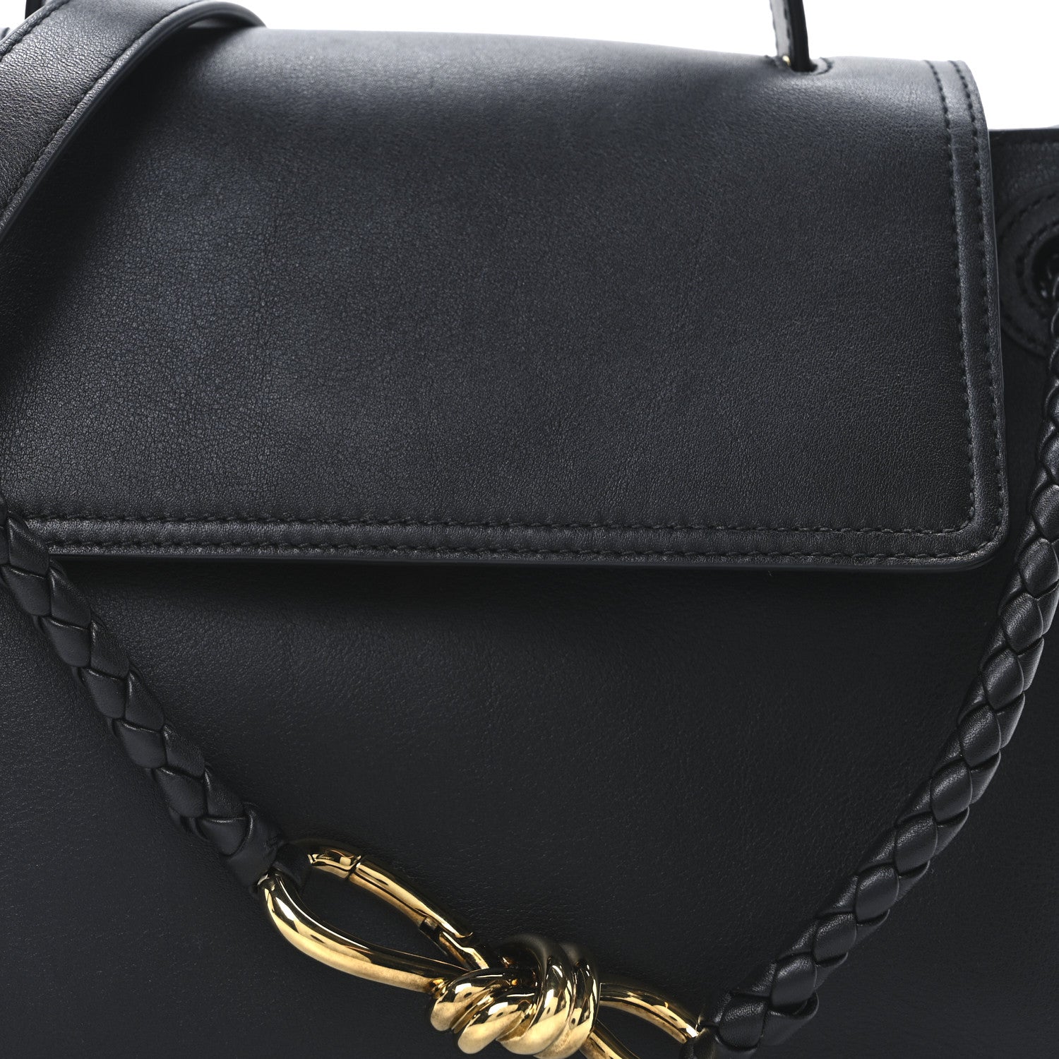 Bottega Veneta Silky Calfskin Small Ciao Ciao Black 8 of 10