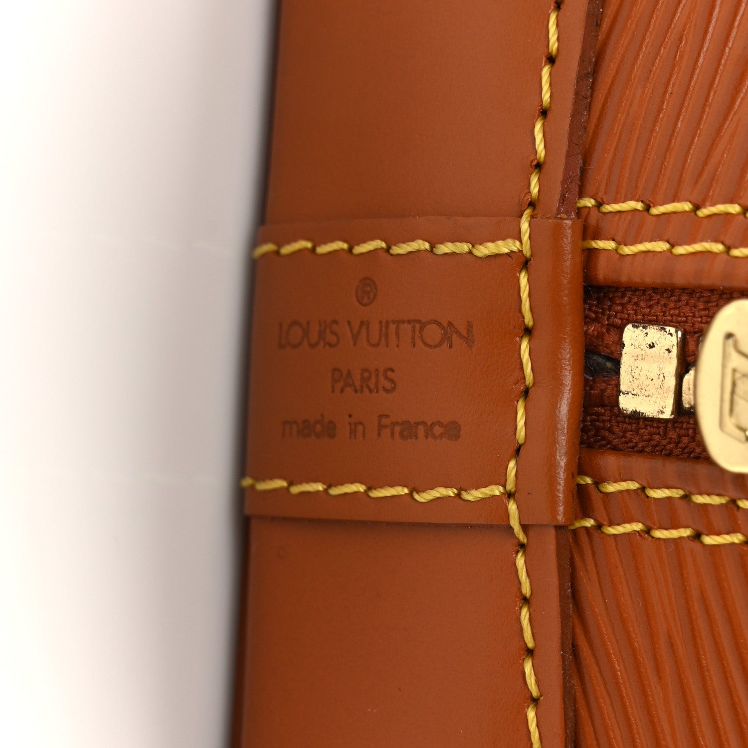 Louis Vuitton Epi Alma PM Cipango 6 of 10