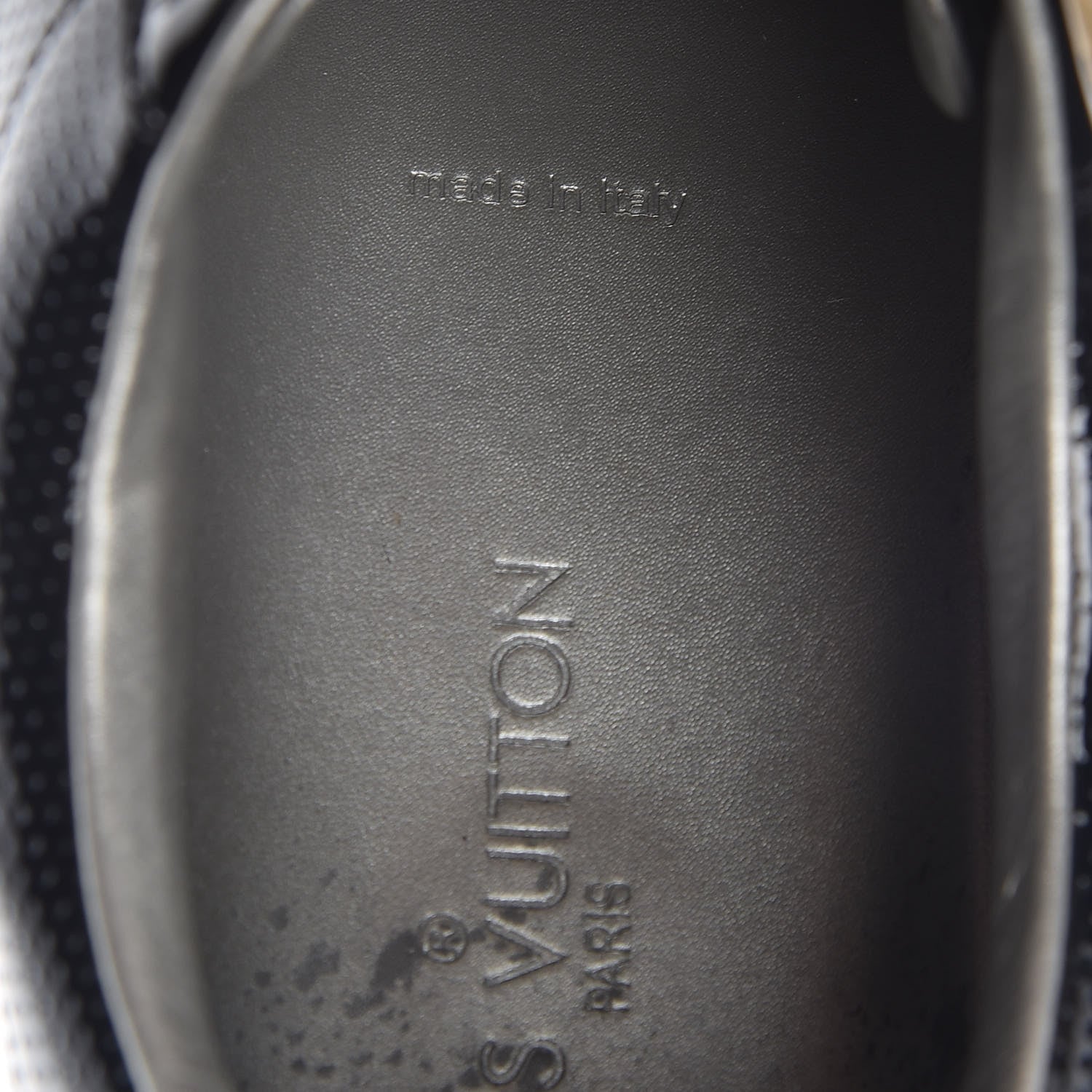Louis Vuitton Patent Calfskin Sneakers 9 Black 14 of 14