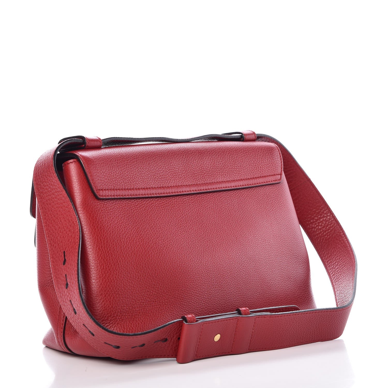 Gucci Cellarius Calfskin GG Marmont Shoulder Bag Vulcanic Red 3 of 11