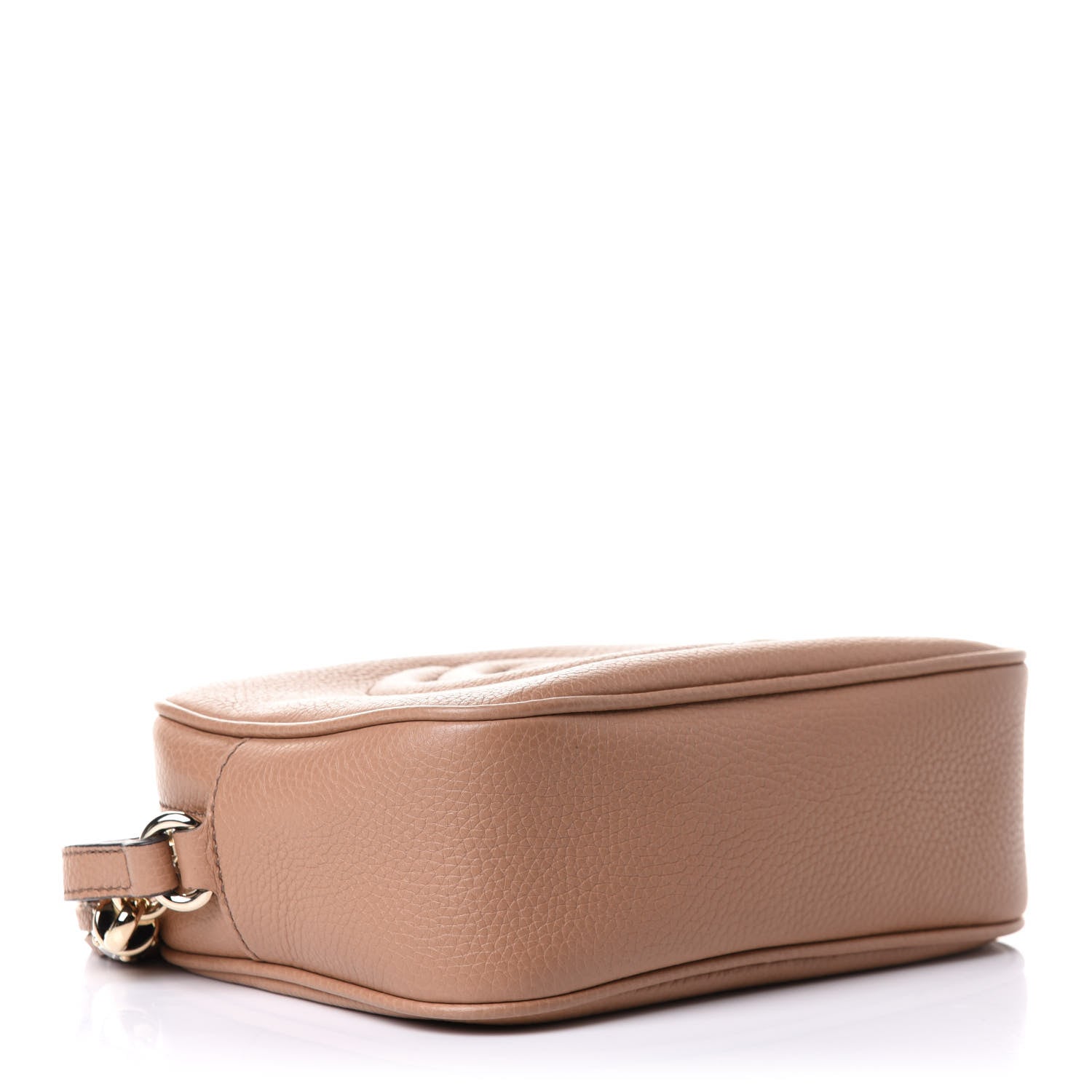 Gucci Pebbled Calfskin Small Soho Disco Bag Camelia 4 of 10