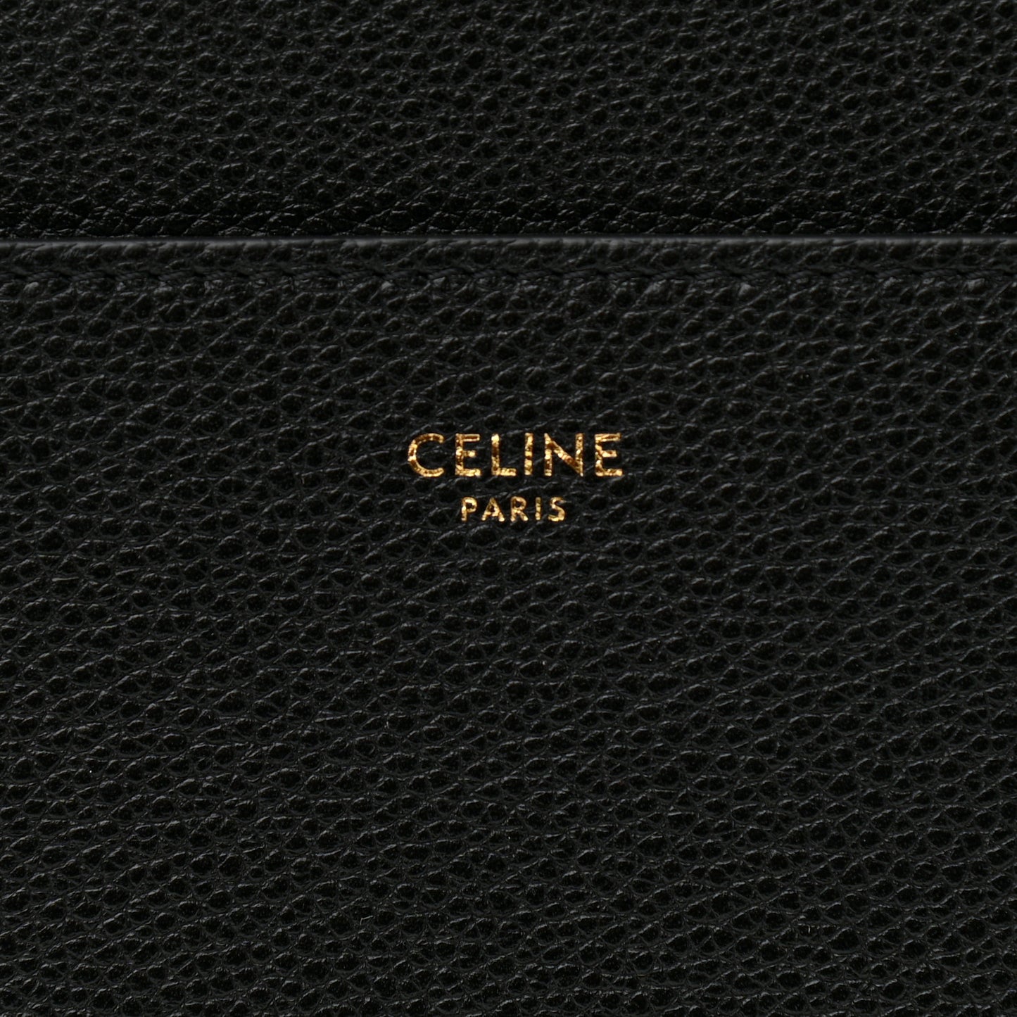 Soft Grained Calfskin Sangle Bucket Bag Black