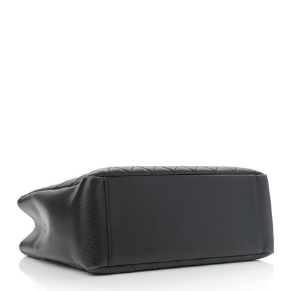 Chanel Caviar Quilted Grand Shopping Tote GST Black 4 of 12
