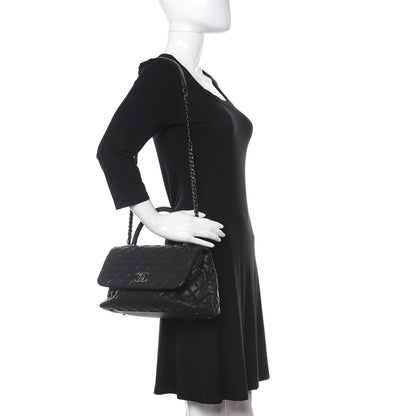 Chanel Caviar Quilted Small Coco Handle Flap Black 2 of 10