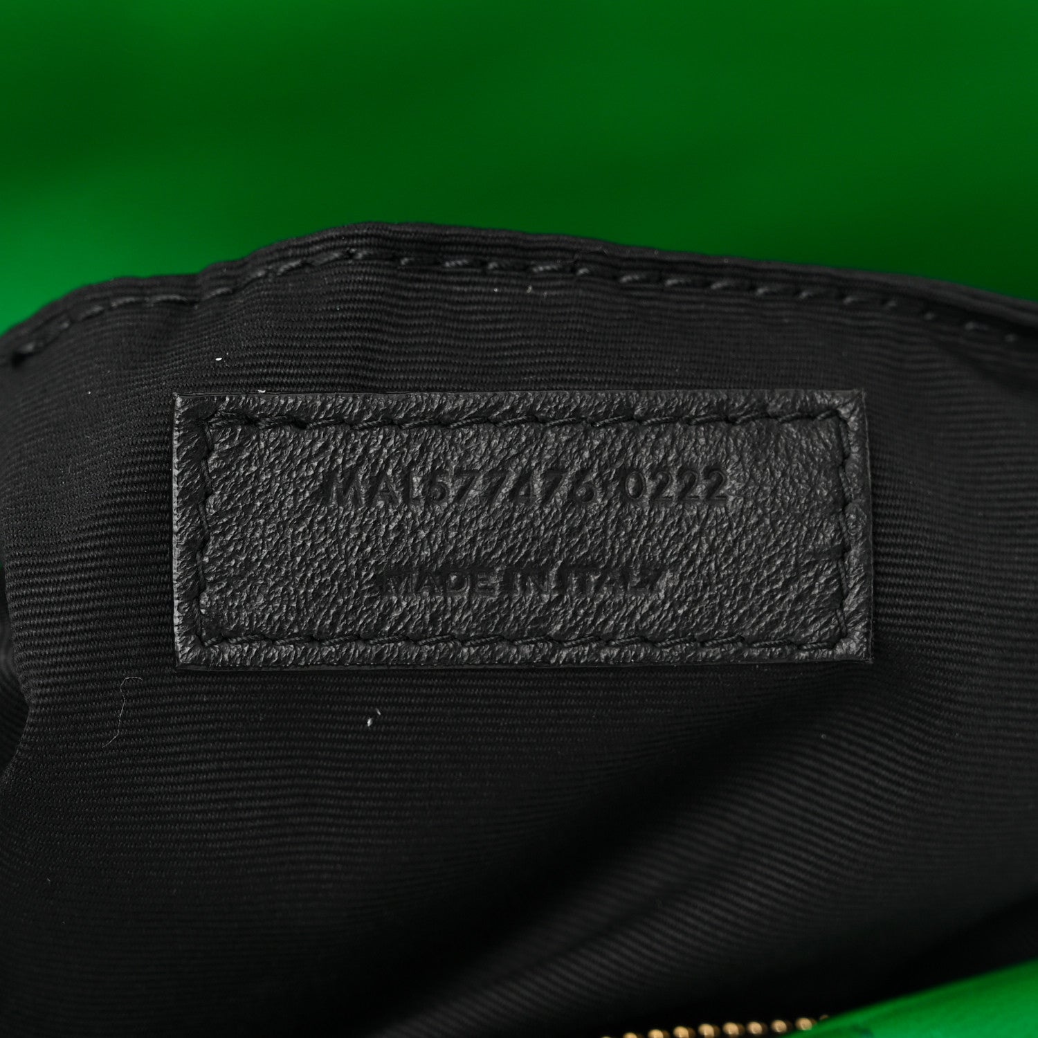 Saint Laurent Lambskin Quilted Small Loulou Puffer Monogram Chain Satchel New Vert 7 of 11