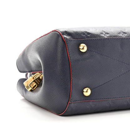 Louis Vuitton Empreinte Montaigne MM Marine Rouge 8 of 12
