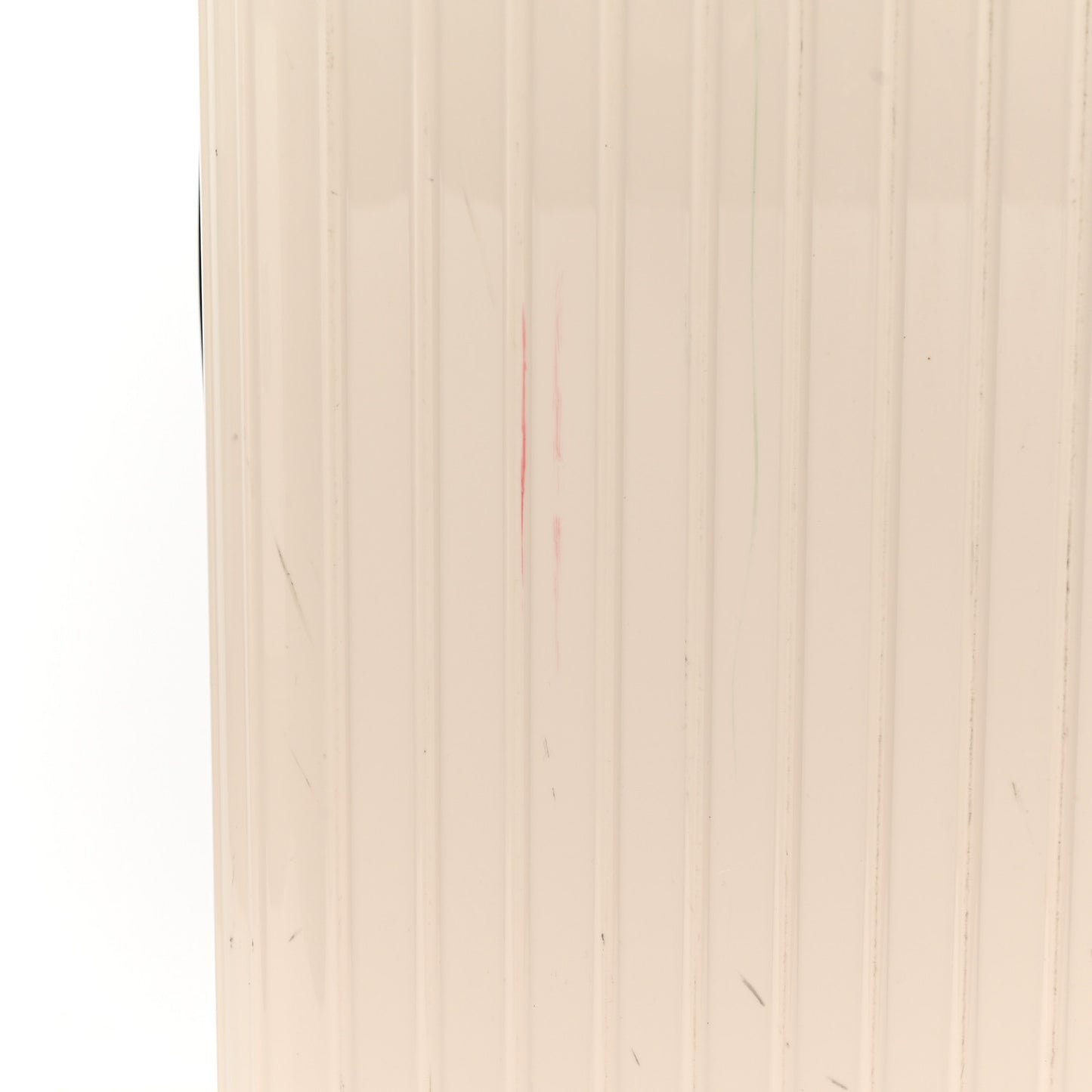 Gloss Polycarbonate Essential Lite Check-In L Ivory Beige