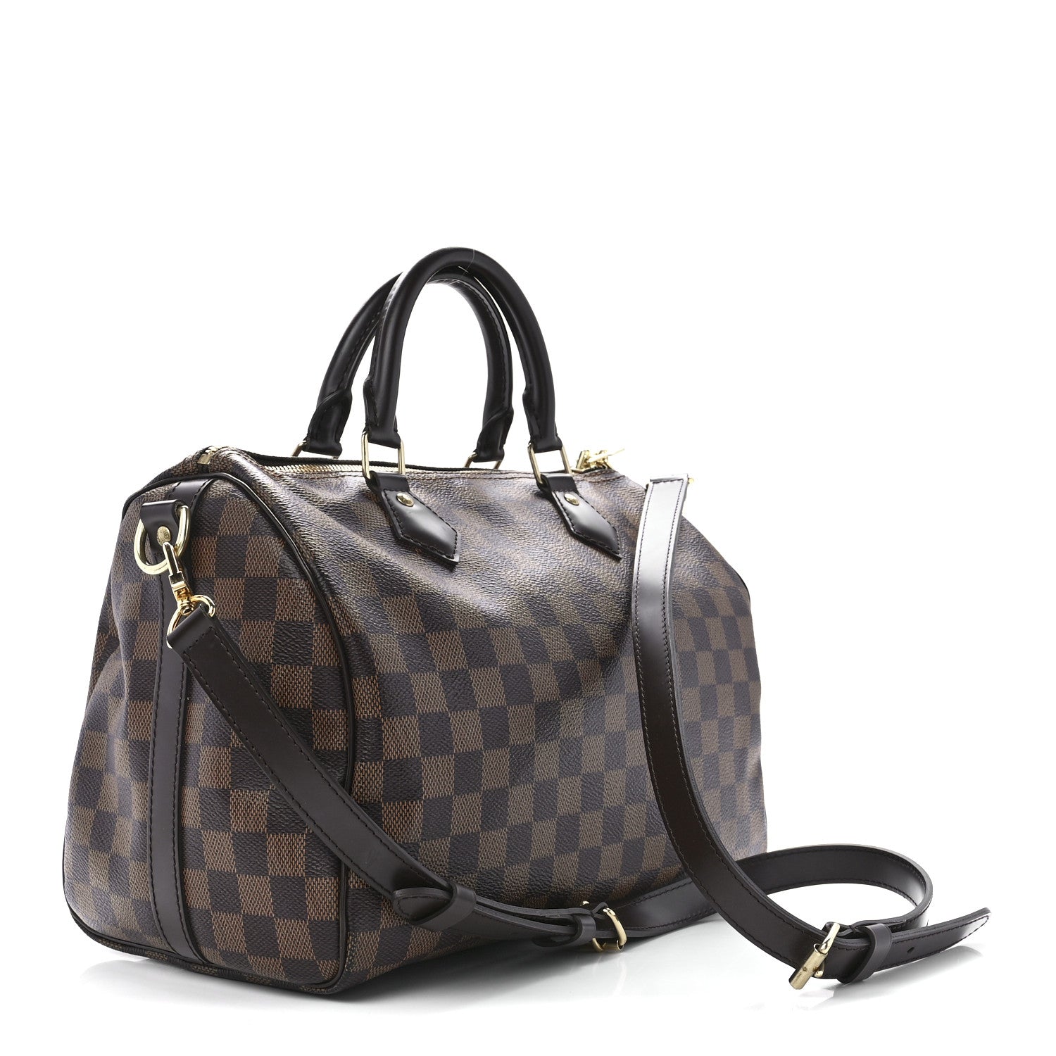 Louis Vuitton Damier Ebene Speedy Bandouliere 30 3 of 11