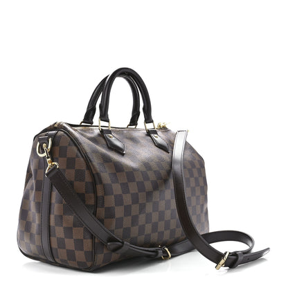 Louis Vuitton Damier Ebene Speedy Bandouliere 30 3 of 11