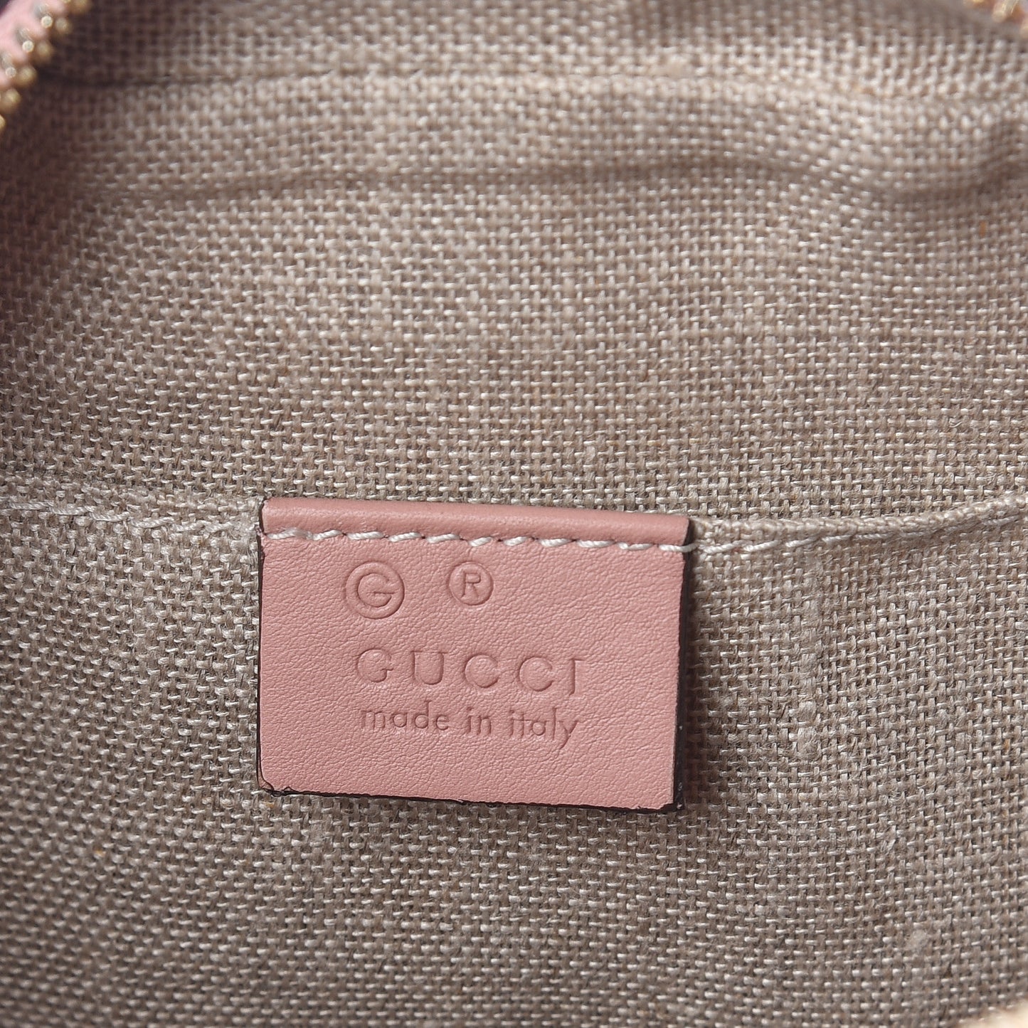Soft Microguccissima Mini Bree Messenger Bag Soft Pink