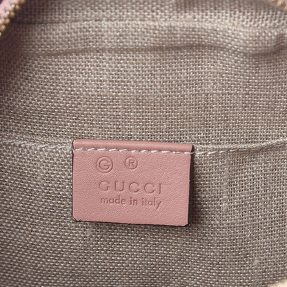 Gucci Soft Microguccissima Mini Bree Messenger Bag Soft Pink 6 of 10